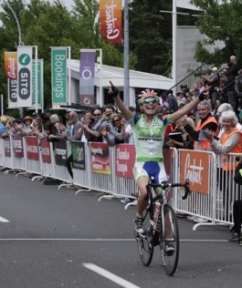 Reta Trotman wins OPI Womens Road Race.